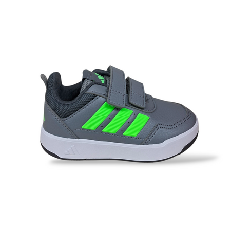 Sneakers bambino Adidas Tensaur Sport grigio verde sportive