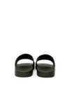 Bottega Veneta Sliders Carpet in Gomma Nera da uomo