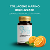 Collagene Marino Idrolizzato con Acido Ialuronico e Vitamina C – Supporto per Pelle Luminosa, Articolazioni e Ossa | Alta Biodisponibilità | CL-38 AlohaLabs 60 Compresse 500MG