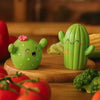Set Sale e Pepe in Ceramica - Salt & Pepper - Cactus Legami