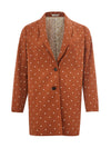 Lardini Giacca Trench a Pois da donna
