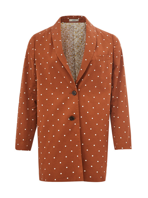 Lardini Giacca Trench a Pois da donna