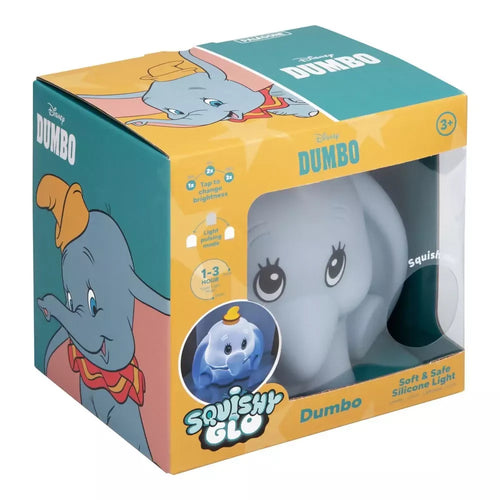 Disney Squishy Glo Silicone Light Dumbo lampada