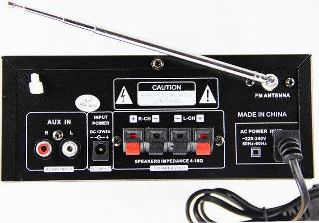 MA-005 usb sd fm amplificatore di potenza digitale support dc 12 v 30 w + 30 w  Trade Shop italia - Napoli, Commerciovirtuoso.it