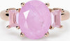 Mabina---Anello-con-fusion-stone-rosa-ovale-SANTORINI