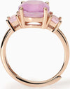 Mabina---Anello-con-fusion-stone-rosa-ovale-SANTORINI