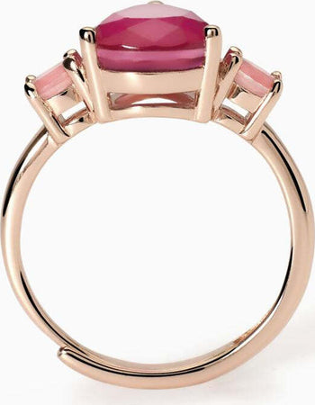 Mabina---Anello-con-fusion-stone-rosa-SANTORINI