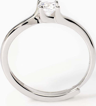 MABINA---Anello-solitario-donna-in-argentoSOLITAIRE
