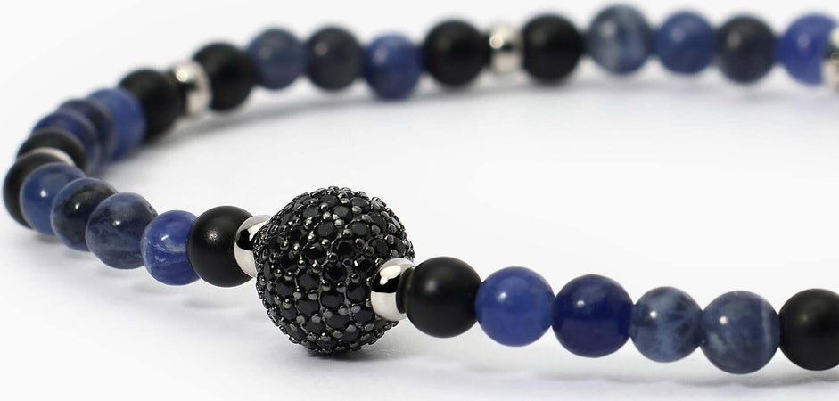 MABINA---Bracciale-in-argento-con-agata-nera-e-sodalite-BOHÉMIEN