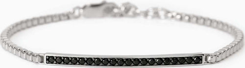 Mabina---Bracciale-uomo-in-argento-con-piastra-e-zirconi