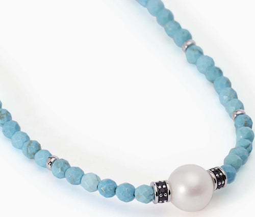 MABINA---Collana-in-argento-con-turchese-con-perla-bianca-SUNSET