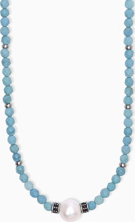 MABINA---Collana-in-argento-con-turchese-con-perla-bianca-SUNSET