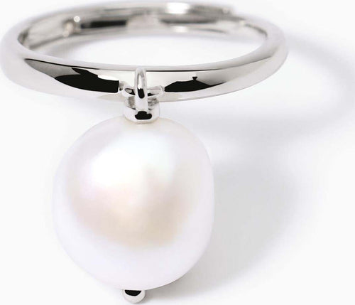 Mabina---Fedina-in-argento-con-perla-CHARME