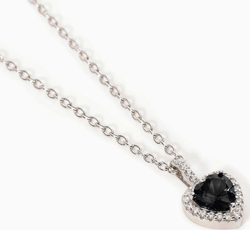 Mabina---Girocollo-con-cuore-nero-LOVE-AFFAIR