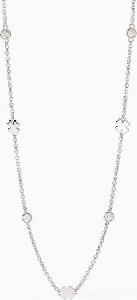 Mabina---Girocollo-con-quadrifogli-e-zirconi-SO-LUCKY