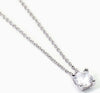 Mabina----Girocollo-in-argento-con-catena-forzatina-e-punto-luce-SHINY
