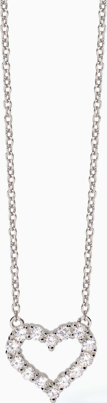 Mabina---Girocollo-in-argento-con-cuore-e-zirconi