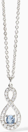 Mabina----Girocollo-in-argento-con-infinito-e-acquamarina-sintetica-ENDLESS