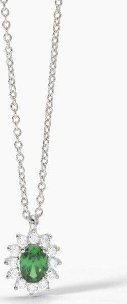 Mabina---Girocollo-in-argento-con-smeraldo-sintetico