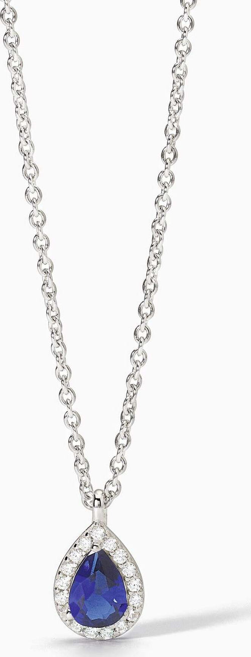 Mabina---Girocollo-in-argento-con-zaffiro-sintetico-e-zirconi