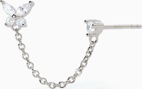 Mabina---Mono-orecchino-doppio-in-argento-con-catena