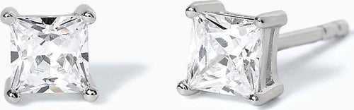 Mabina---Orecchini-a-lobo-in-argento-con-punto-luce-in-zircone-quadrato.