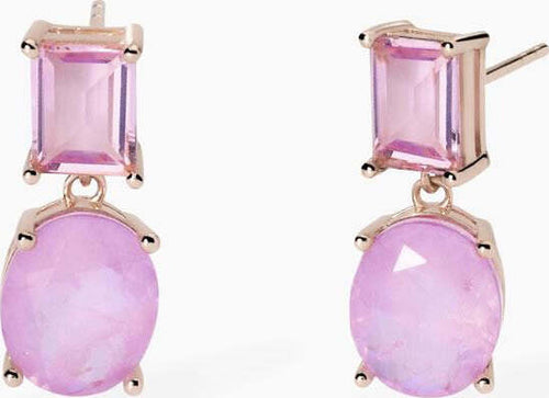 MABINA---Orecchini-con-fusion-stone-rosa-SANTORINI