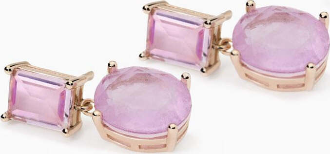 MABINA---Orecchini-con-fusion-stone-rosa-SANTORINI