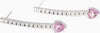 MABINA---Orecchini-con-zirconi-bianchi-e-rosa-TENNIS-CLUB