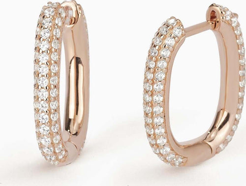 Mabina---Orecchini-ovali-in-argento-rosato