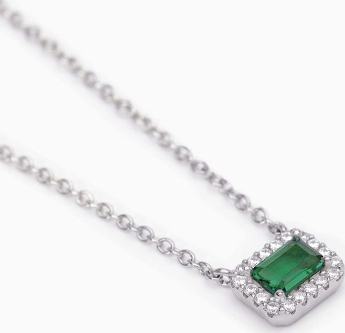 Mabina-Collana-con-smeraldo-sintetico-COOL-OR-RÉTRO