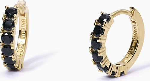 Mabina-Orecchini-dorati-a-cerchio-con-zirconiSOIRÉE