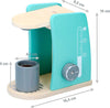 Macchina-del-Caffe'-Giocattolo-con-Tazza-per-Bambini-Legno-Naturale-Idea-Regalo