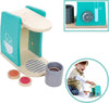 Macchina-del-Caffe'-Giocattolo-con-Tazza-per-Bambini-Legno-Naturale-Idea-Regalo