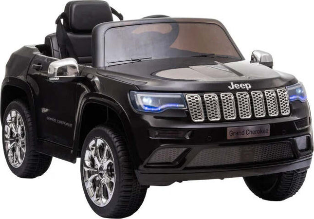 Macchina-Elettrica-Jeep-per-Bambini-12V,-Guida-Manuale-e-con-Telecomando-Velocità-0-3km/h,-114x76x58cm,-Nero-KH4370-190KH4
