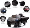 Macchina-Elettrica-Jeep-per-Bambini-12V,-Guida-Manuale-e-con-Telecomando-Velocità-0-3km/h,-114x76x58cm,-Nero-KH4370-190KH4