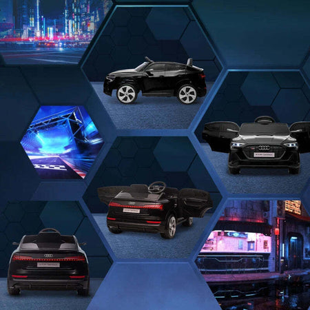 Macchina-Elettrica-per-Bambini-12V-con-Telecomando,-Velocità-3-8km/h,-Luci-e-Musica,-Età-3-5-Anni,-Nero-WS5370-172V90BKWS5