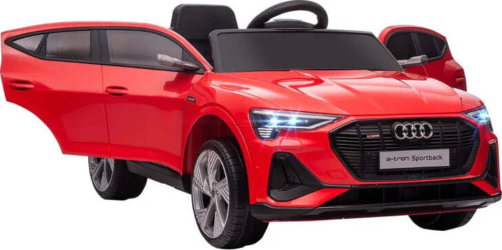 Macchina-Elettrica-per-Bambini-12V-con-Telecomando,-Velocità-3-8km/h,-Luci-e-Musica,-Età-3-5-Anni,-Rosso-FK7370-172V90RDFK7