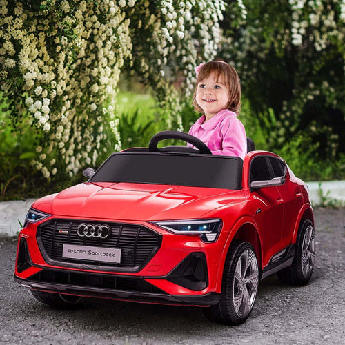 Macchina-Elettrica-per-Bambini-12V-con-Telecomando,-Velocità-3-8km/h,-Luci-e-Musica,-Età-3-5-Anni,-Rosso-FK7370-172V90RDFK7