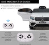 Macchina-Elettrica-per-Bambini-3-5-Anni-Mercedes-con-Cintura-di-Sicurezza-e-Telecomando,-Bianco-MN1370-074V90WTMN1