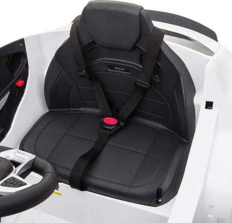 Macchina-Elettrica-per-Bambini-3-5-Anni-Mercedes-con-Cintura-di-Sicurezza-e-Telecomando,-Bianco-MN1370-074V90WTMN1