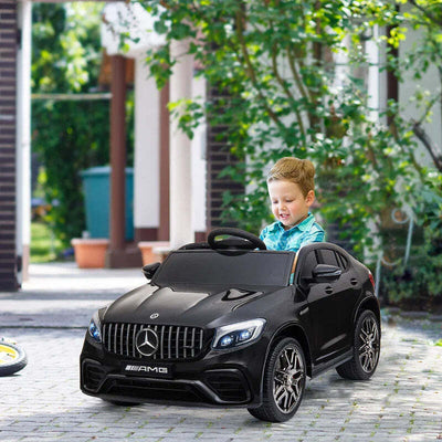 Macchina-Elettrica-per-Bambini-3-5-Anni-Mercedes-con-Cintura-di-Sicurezza-e-Telecomando,-Nero-GH2370-074V90BKGH2