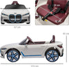 Macchina-Elettrica-per-Bambini-3-6-Anni-con-Licenza-BMW-con-Telecomando,-Clacson-e-Fari,-115x67x45-cm,-Bianca-FR1370-294V90WTFR1