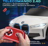 Macchina-Elettrica-per-Bambini-3-6-Anni-con-Licenza-BMW-con-Telecomando,-Clacson-e-Fari,-115x67x45-cm,-Bianca-FR1370-294V90WTFR1