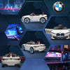Macchina-Elettrica-per-Bambini-3-6-Anni-con-Licenza-BMW-con-Telecomando,-Clacson-e-Fari,-115x67x45-cm,-Bianca-FR1370-294V90WTFR1