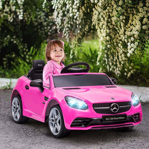 Macchina-Elettrica-per-Bambini-3-6-Anni-con-Luci-LED,-Effetti-Sonori-e-Telecomando,-107x62.5x44-cm,-Rosa-YH6370-222V90PKYH6