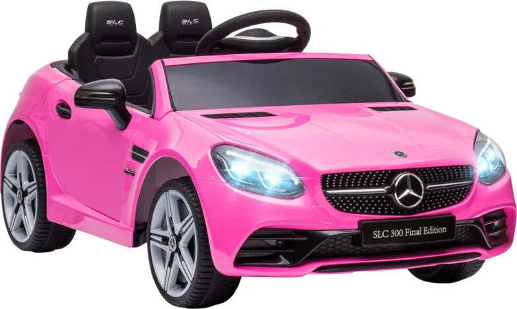 Macchina-Elettrica-per-Bambini-3-6-Anni-con-Luci-LED,-Effetti-Sonori-e-Telecomando,-107x62.5x44-cm,-Rosa-YH6370-222V90PKYH6