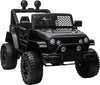 Macchina-Elettrica-per-Bambini-3-6-Anni-da-12V-con-Telecomando,-Fari-e-Clacson,-100x64.2x71-cm,-Nero-NH9370-150V90BKNH9