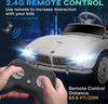 Macchina-Elettrica-per-Bambini-a-2-Porte-con-Licenza-BMW-507,-con-Clacson-e-Telecomando,-115x55x47-cm,-Bianca-NH4370-305V90WTNH4