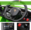 Macchina-Elettrica-per-Bambini-con-Telecomando-Marchio-Lamborghini-Aventador,-Età-3-8-Anni,-Verde-NM1370-146V90GNNM1